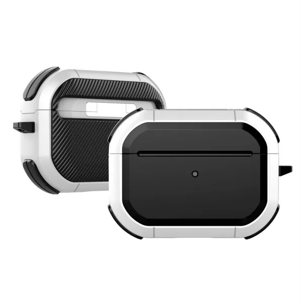 Bomba Púzdro Carbon Armor pre AirPods 3 Farba: Biela