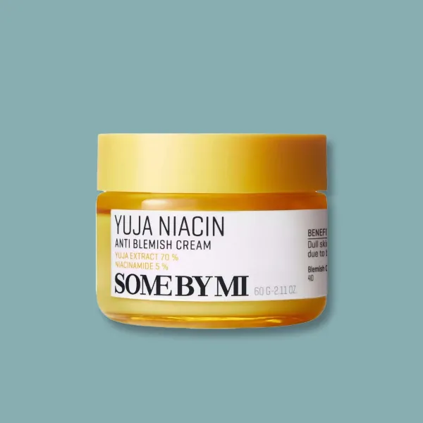 Some By Mi Yuja Niacin Anti Blemish Cream hydratačný a rozjasňujúci krém na hyperpigmentáciu 60 g