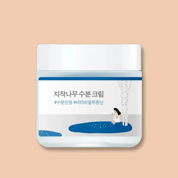 Round Lab Birch Juice Moisturizing Cream ľahký hydratačný krém pre obnovu kožnej bariéry 80 ml