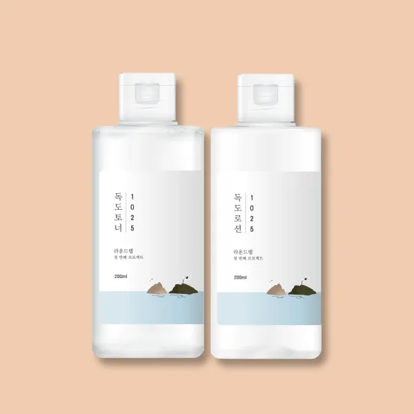 Round Lab 1025 Dokdo Toner Lotion Special Set sada 2x 200 ml