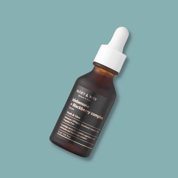 Mary&May Idebenone + Blackberry Complex Serum antioxidačné sérum pre rozjasnenie a vyhladenie pleti 30 ml