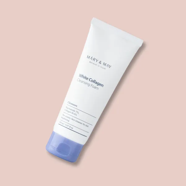 Mary & May White Collagen cleansing foam čistiaca pleťová pena