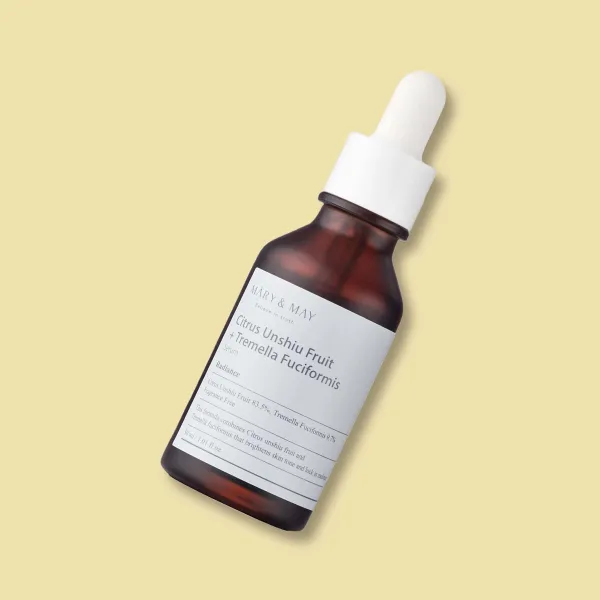 Mary&May Citrus Unshiu + Tremella Fuciformis Serum rozjasňujúce pleťové sérum na hyperpigmentáciu 30 ml