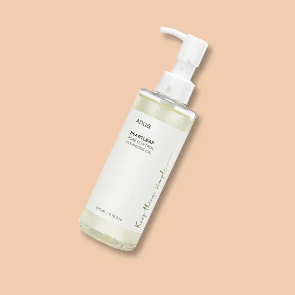 ANUA Heartleaf Pore Control Cleansing Oil čistiaci a odličovací olej na tvár Objem: 20 ml