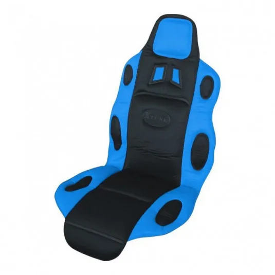 Auto poťah RACE čierno-modrý