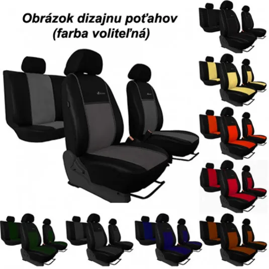 Poťahy pre ALFA ROMEO 145 (1994-2000) Exclusive Alcantara (Alcantara-koža)