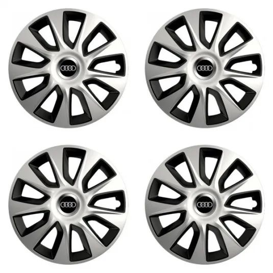 Puklice pre Audi 16 STRATOS double colour