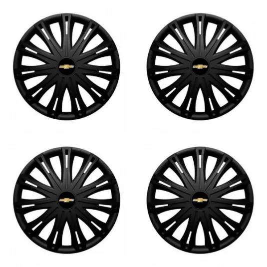 Puklice pre Chevrolet 16 SPARK BLACK