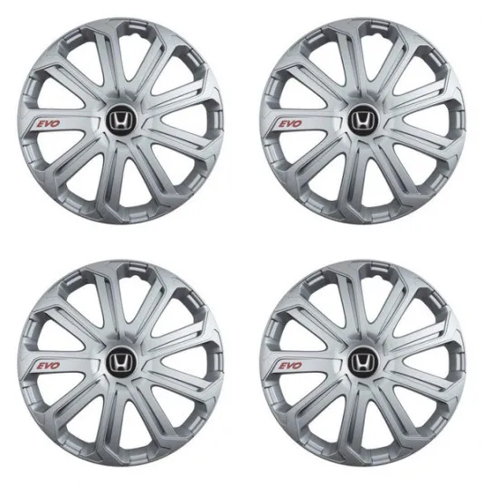 Puklice pre Honda 16 Evo silver