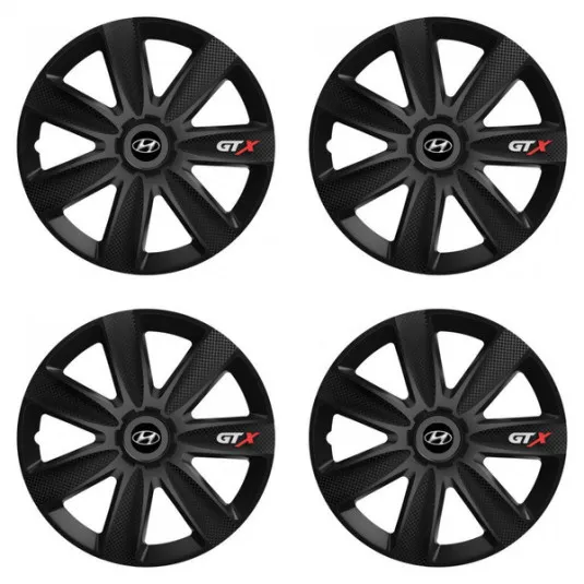 Puklice pre Hyundai 14 GTX CARBON black