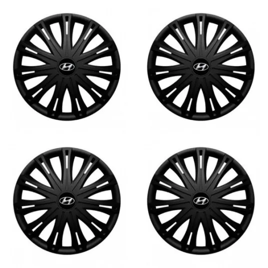 Puklice pre Hyundai 16 SPARK BLACK