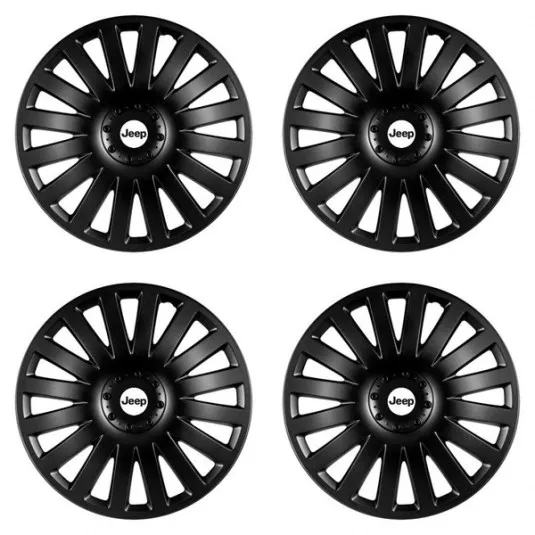 Puklice pre Jeep 14 Smart black