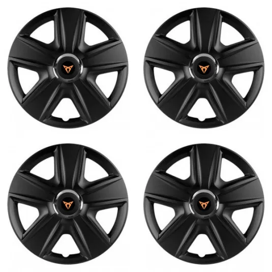 Puklice pre Cupra 16 ESPRIT RC BLACK
