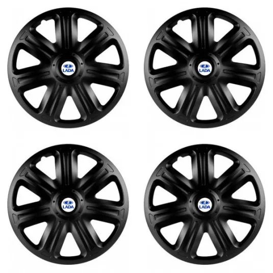 Puklice pre Lada 15 COMFORT BLACK