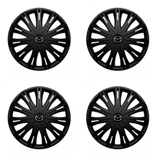 Puklice pre Mazda 14 SPARK BLACK1