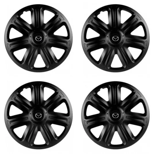 Puklice pre Mazda 15 COMFORT BLACK