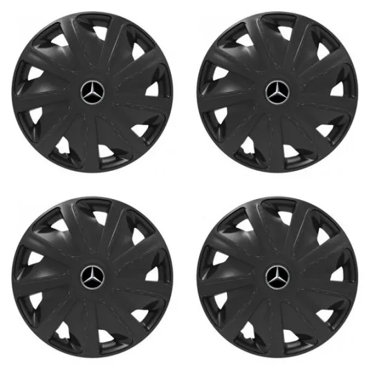 Puklice pre Mercedes pre dodávky 16 Craft black