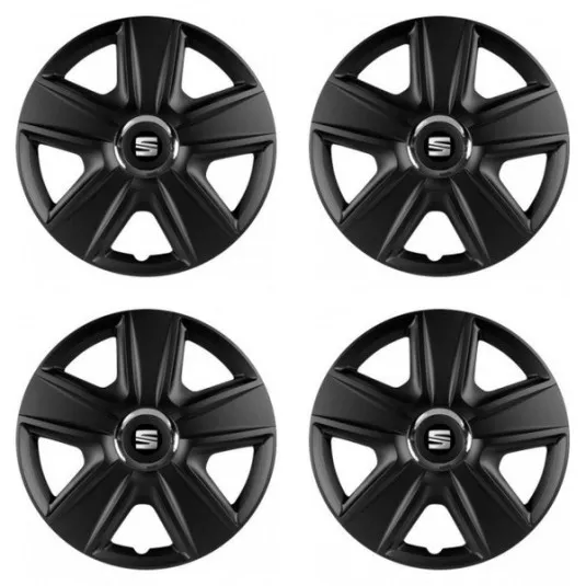Puklice pre Seat 15 ESPRIT RC BLACK