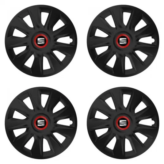 Puklice pre Seat 17 STRATOS RR black