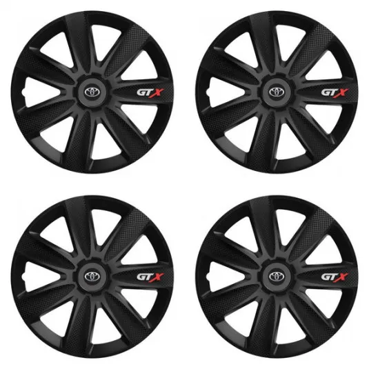 Puklice pre Toyota 14 GTX CARBON black