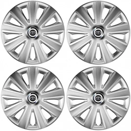 Puklice pre Toyota 16 Aviator carbon RC 16 silver