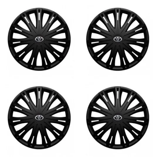 Puklice pre Toyota 16 SPARK BLACK