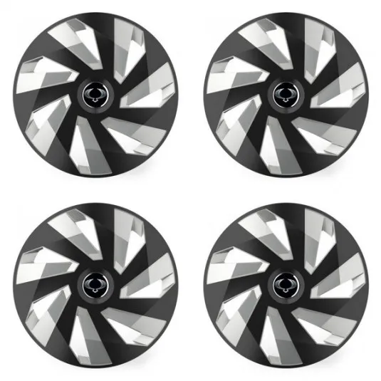 Puklice pre Sangyong 15 Vector RC black and silver
