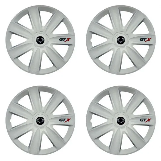 Puklice pre Sangyong 16 GTX carbon white