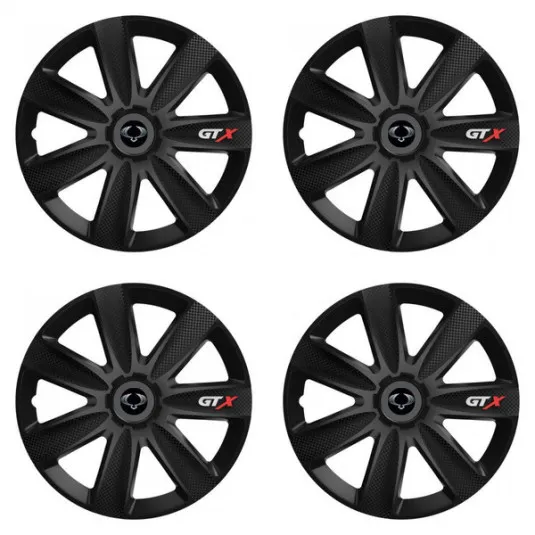 Puklice pre Sangyong 16 GTX CARBON black