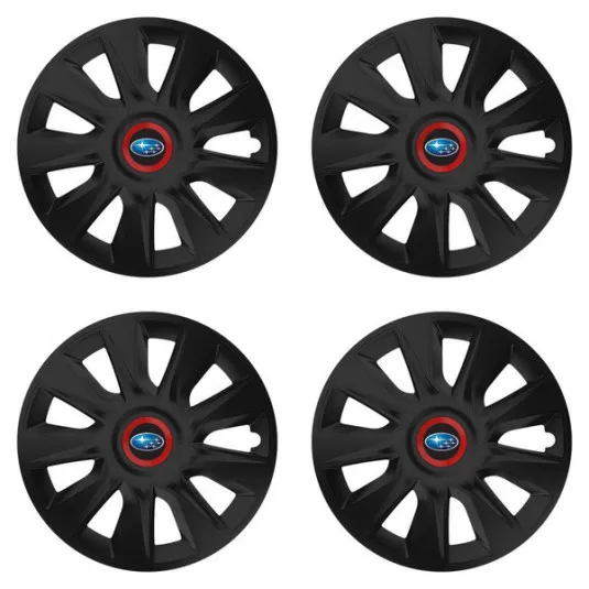 Puklice pre Subaru 14 STRATOS RR black