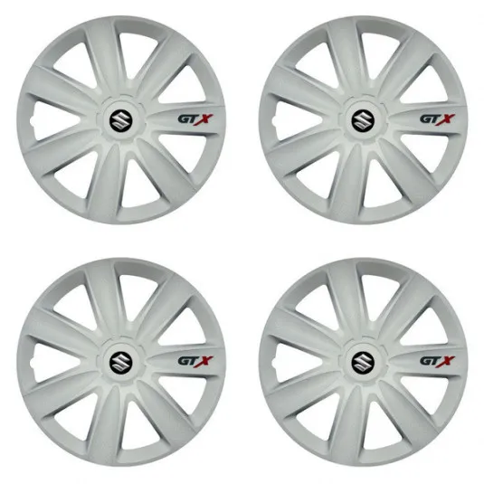 Puklice pre Suzuki 16 GTX carbon white