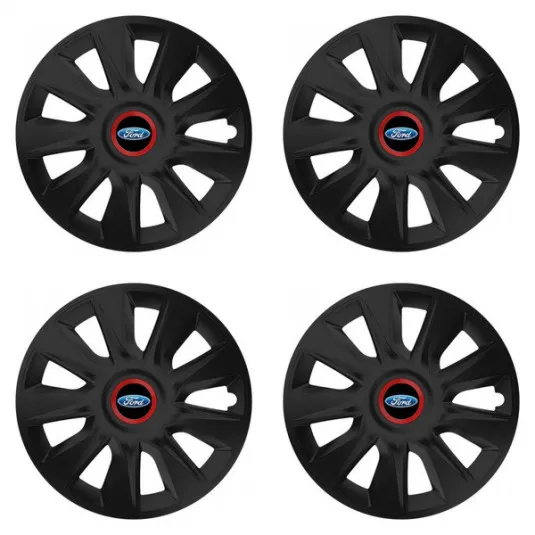 Puklice pre Ford 16 STRATOS RR black