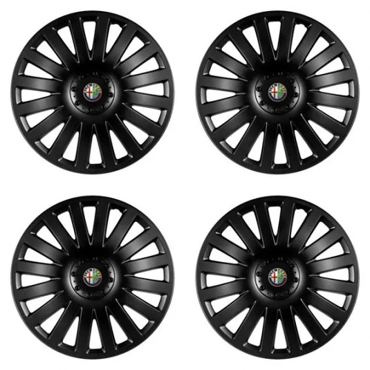 Puklice pre Alfa Romeo 14 Smart black