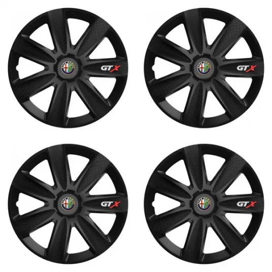 Puklice pre Alfa Romeo 14 GTX CARBON black