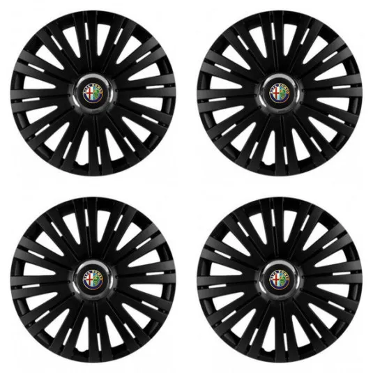 Puklice pre Alfa Romeo 14 ACTIVE RC BLACK