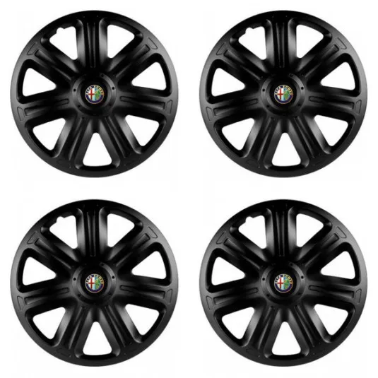 Puklice pre Alfa Romeo 15 COMFORT BLACK