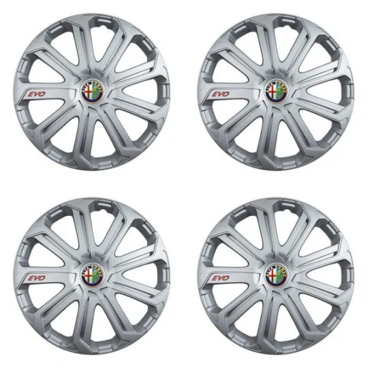 Puklice pre Alfa Romeo 16 Evo silver
