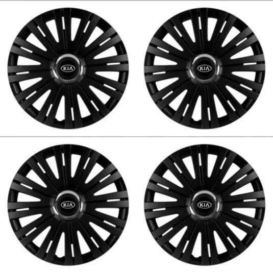 Puklice pre Kia (staršie logo) 14 ACTIVE RC BLACK