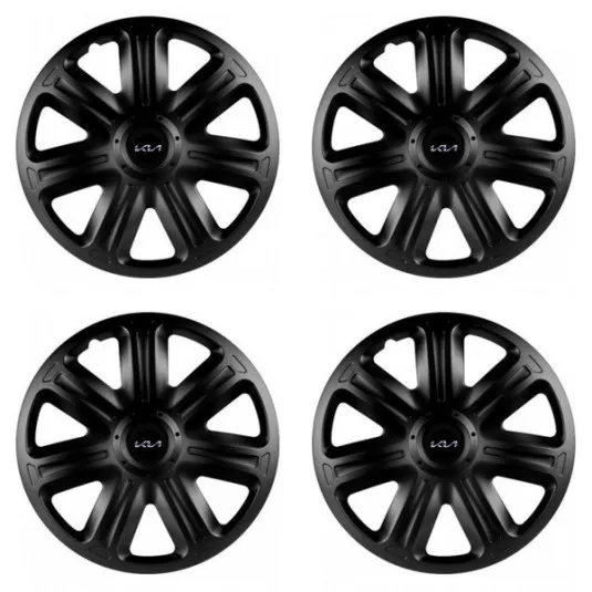 Puklice pre Kia (nové logo) 14 COMFORT BLACK