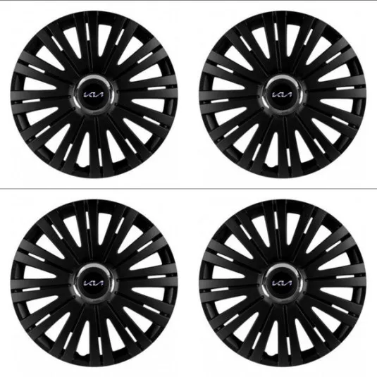 Puklice pre Kia (nové logo) 15 ACTIVE RC BLACK