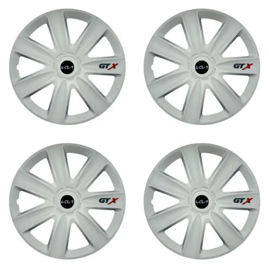 Puklice pre Kia (nové logo) 16 GTX carbon white