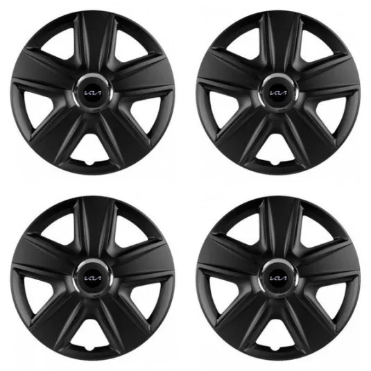Puklice pre Kia (nové logo) 16 ESPRIT RC BLACK
