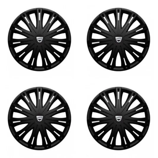 Puklice pre Dacia (staršie logo) 14 SPARK BLACK1