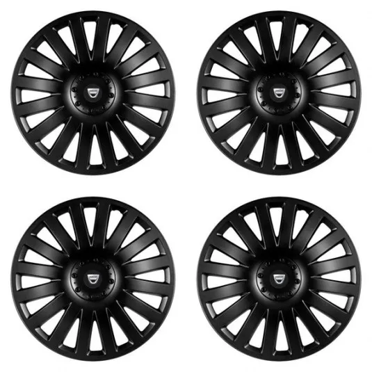Puklice pre Dacia (staršie logo) 15 Smart black