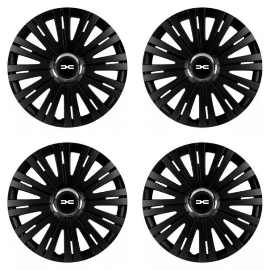 Puklice pre Dacia (nové logo) 16 ACTIVE RC BLACK