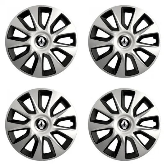 Puklice pre Renault (staršie logo) 15 STRATOS double colour - výpredaj