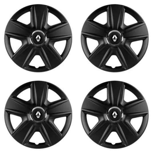 Puklice pre Renault (staršie logo) 16 ESPRIT RC BLACK