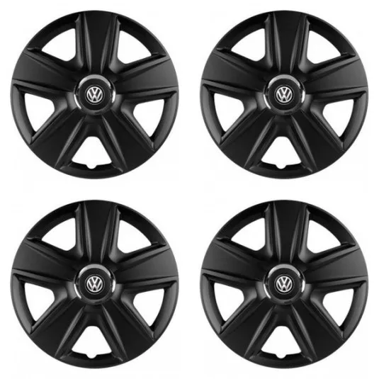 Puklice pre VW (čierne) 16 ESPRIT RC BLACK