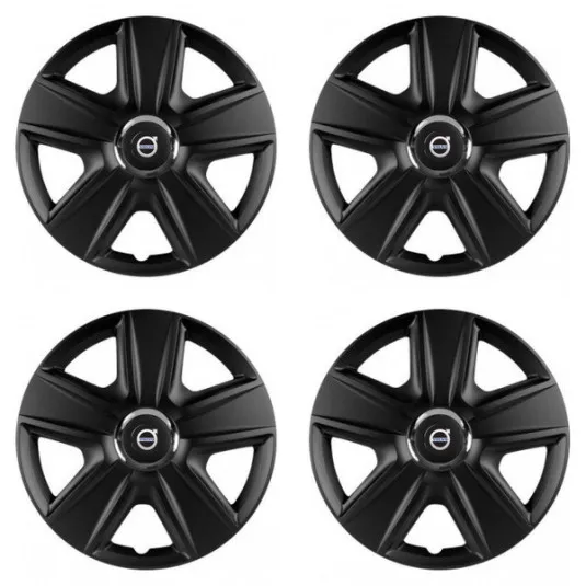 Puklice pre Volvo (čierne) 14 ESPRIT RC BLACK