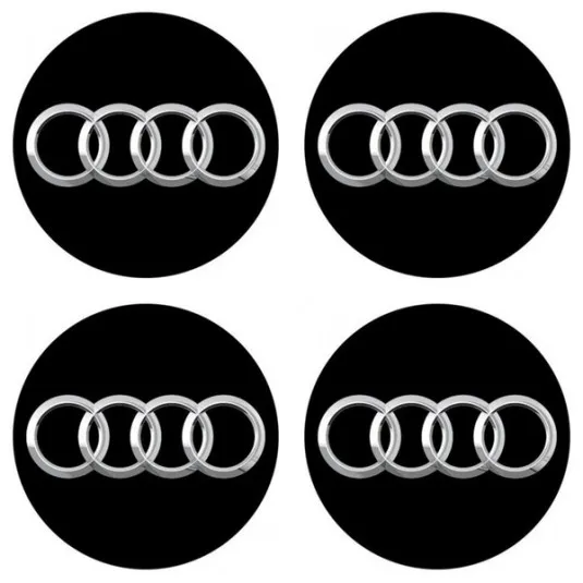 Samolepky živicové 3D AUDI 4ks